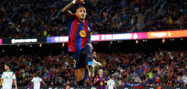 رافينيا يُحصد لقب أفضل لاعب في الدوري الإسباني للمرة الثالثة