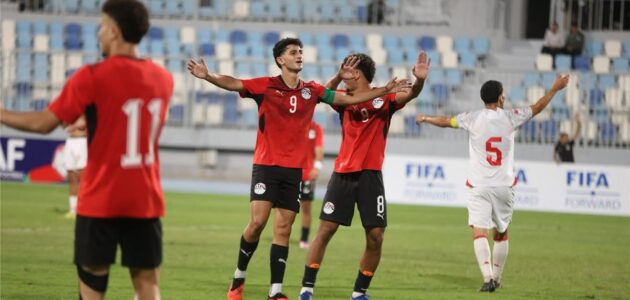 منتخب مصر للشباب يسطع في تصفيات شمال إفريقيا: فوز 2-1 على تونس يضعهم في الصدارة