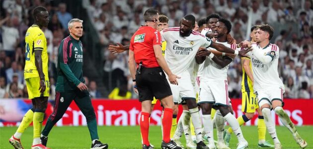 طرد فينيسيوس جونيور: ريال مدريد يطلق أول استئناف يهدد غيابه عن برشلونة